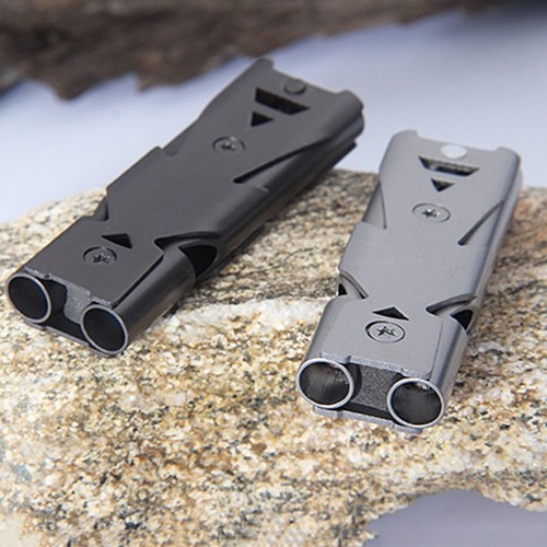 Stainless steel whistle - steel,