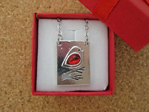 Gift boxed bird cut - bird, cut-out