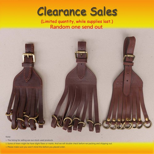 Leather duck strap game - duck,
