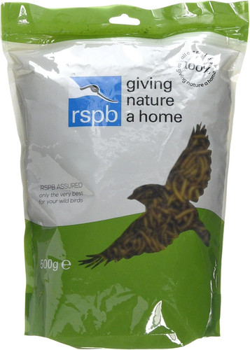 Dried mealworms 500g wild - dried,
