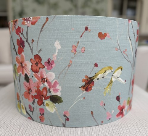 Floral birds voyage fabric - floral,