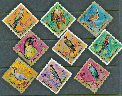 Birds fujeira 294 302 mint - birds,